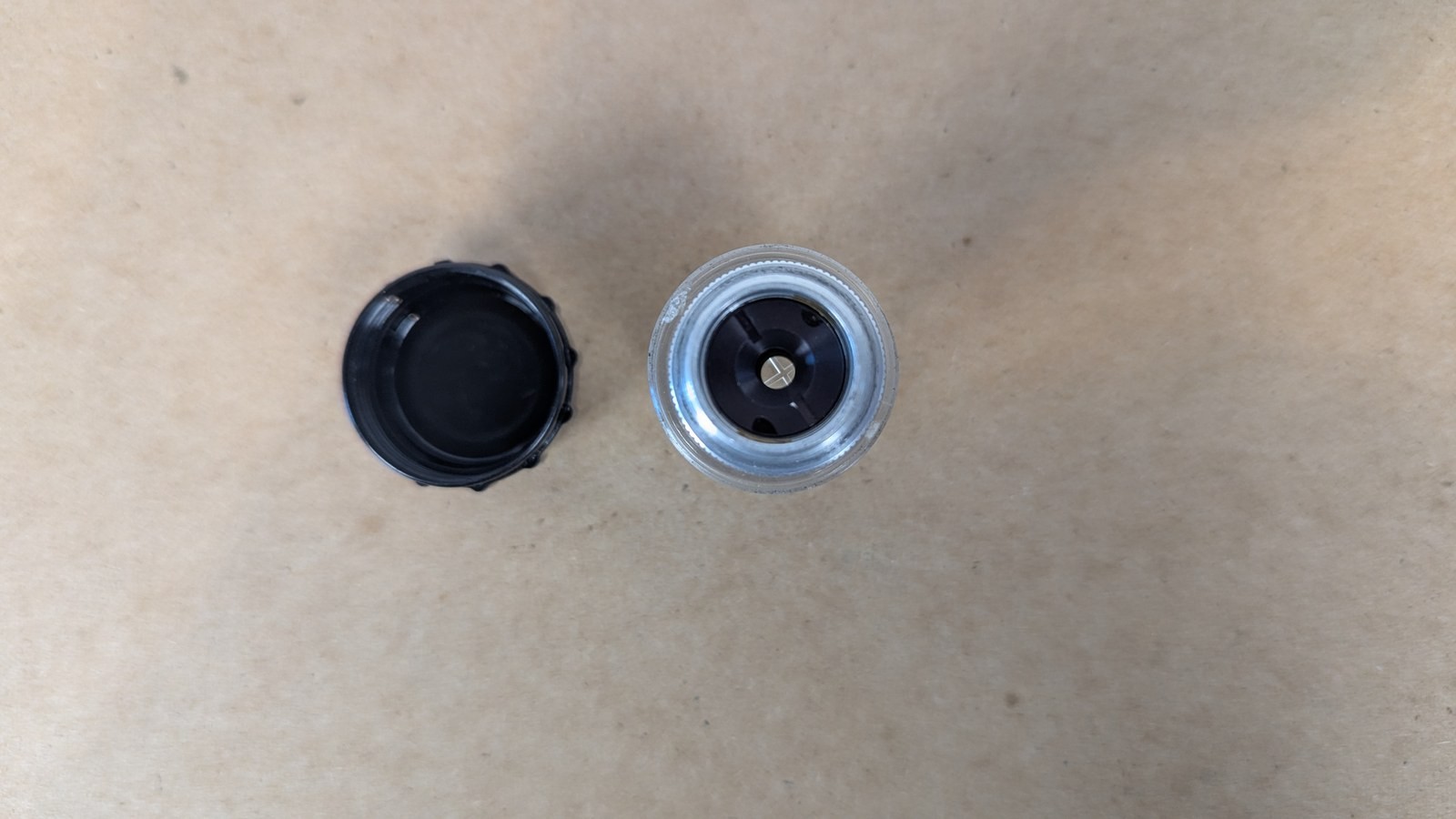 AO Spencer 43X Microscope Objective N.A. 0.55 Gold Band RMS American Optical