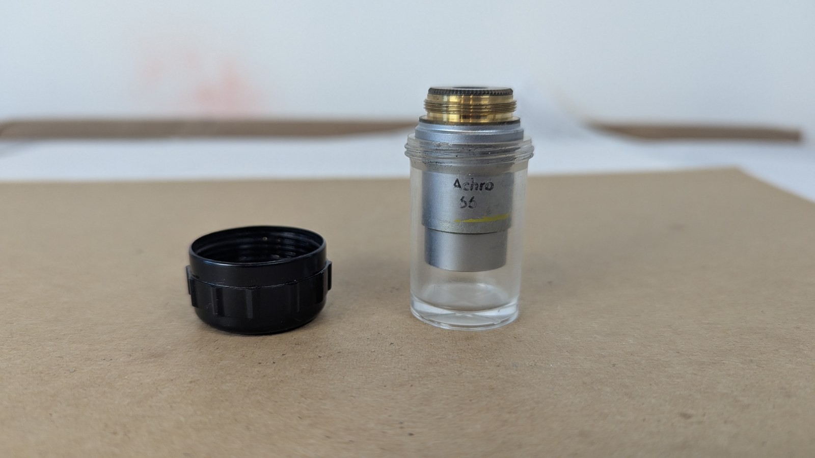 40X Achromat Microscope Objective N.A. 0.66 RMS Thread Unmarked Achro 66