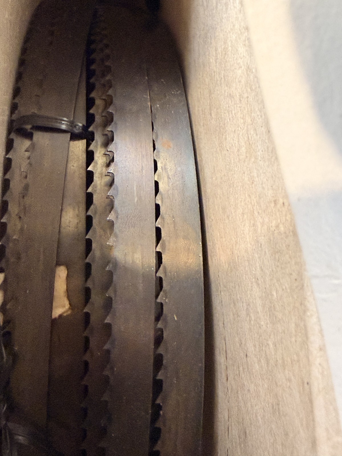 M.K. Morse 137 in Band Saw Blades NOS Lot of 4 - 1/4 and 1/2 x .025 4 Skip