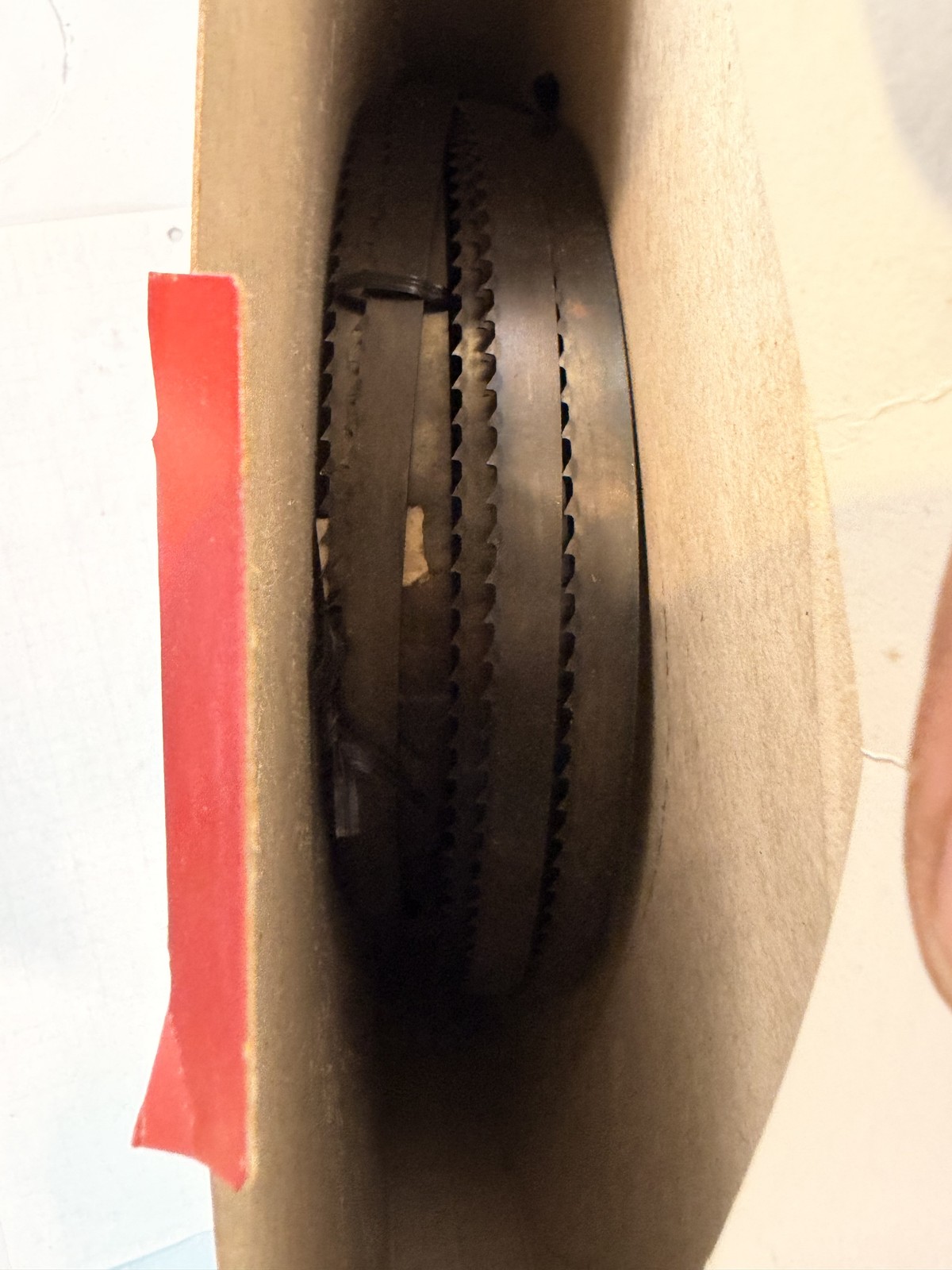 M.K. Morse 137 in Band Saw Blades NOS Lot of 4 - 1/4 and 1/2 x .025 4 Skip