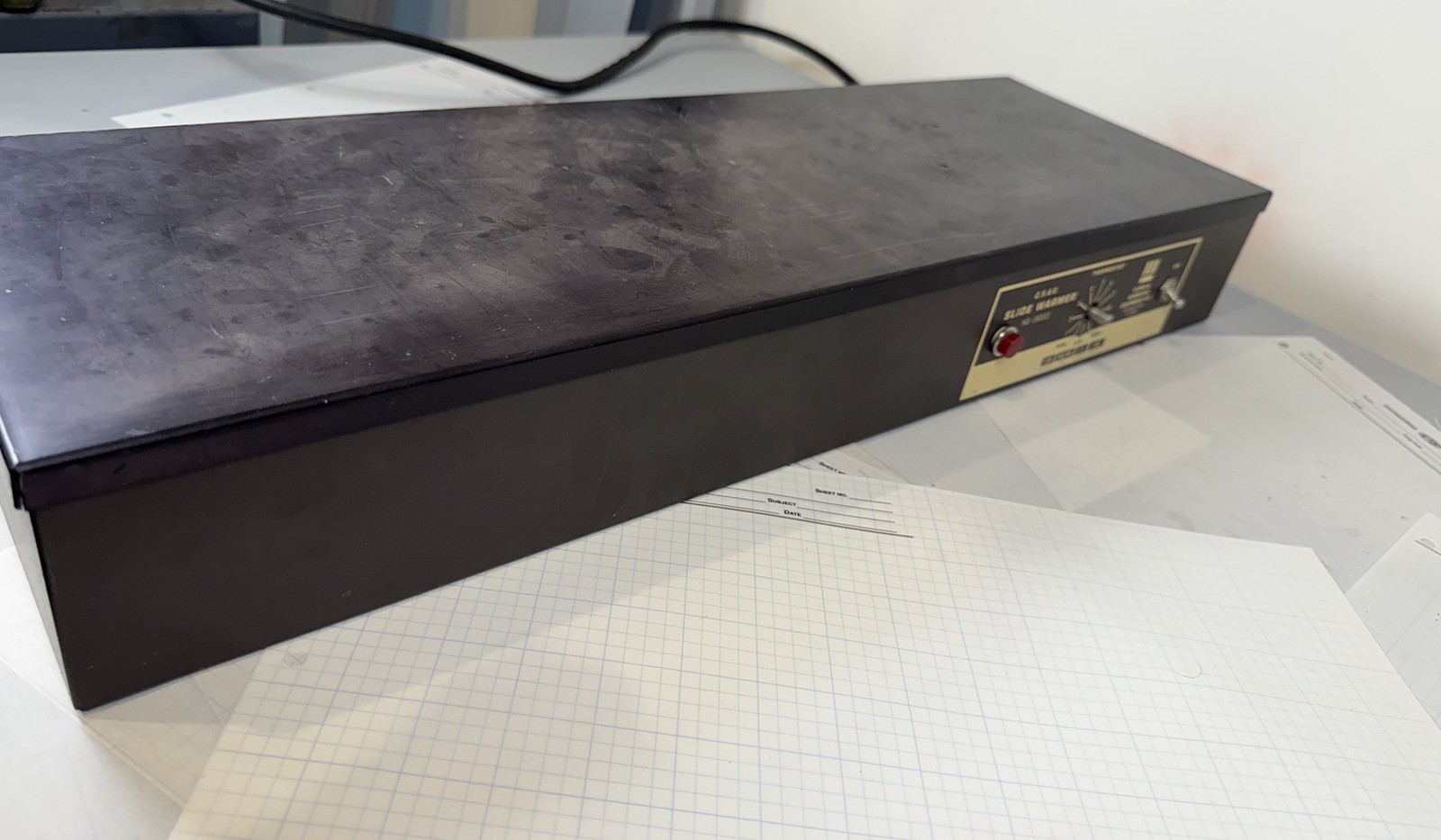 Clinical Scientific CSE 26020 Slide Warmer 25x8 Histology Heated Plate Tested